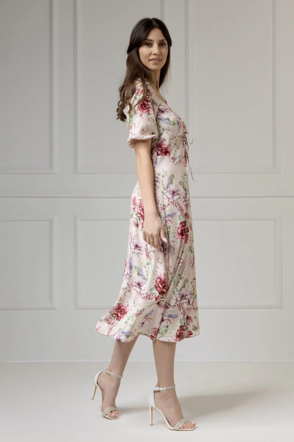 WUALAA Women - Sukienka midi CHLOE Romantic Flowers