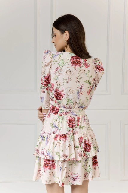 WUALAA Women - Sukienka damska HARPER Romantic Flowers