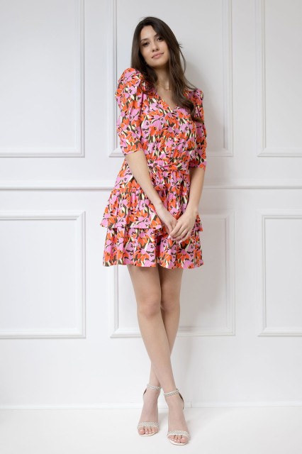 WUALAA Women - Sukienka damska HARPER Floral Delight