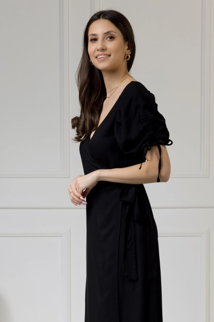 WUALAA Women - Sukienka midi KELLY Classic Black