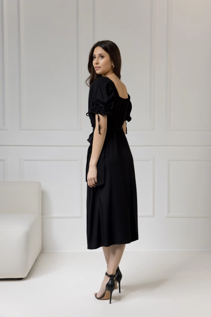 WUALAA Women - Sukienka midi KELLY Classic Black