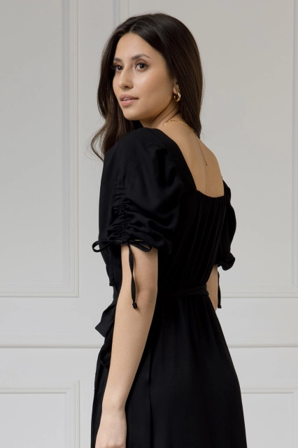 WUALAA Women - Sukienka midi KELLY Classic Black