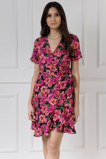 WUALAA Women - Sukienka damska JENNY Exotic Garden