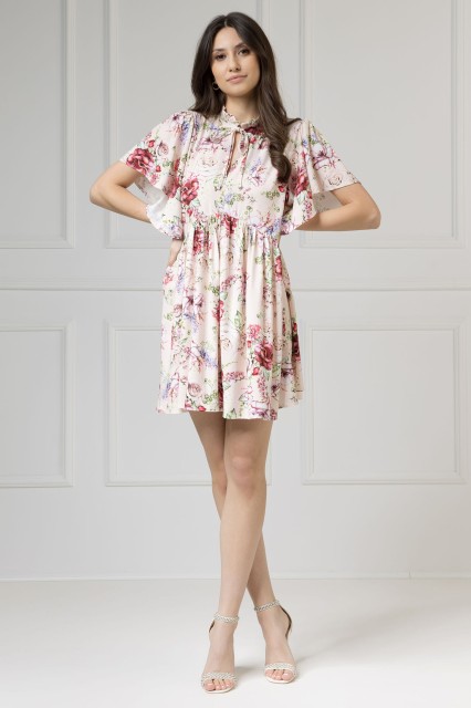 WUALAA Women - Sukienka damska SARA Romantic Flowers