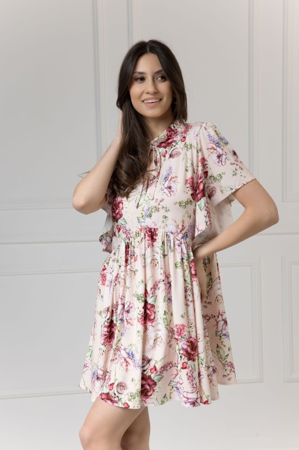 WUALAA Women - Sukienka damska SARA Romantic Flowers