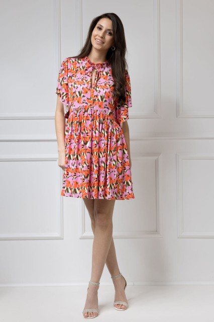 WUALAA Women - Sukienka damska SARA Floral Delight