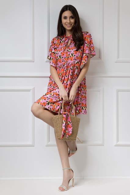 WUALAA Women - Sukienka damska SARA Floral Delight