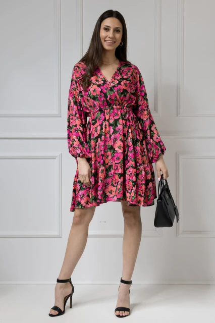 WUALAA Women - Sukienka damska Lisa Exotic Garden