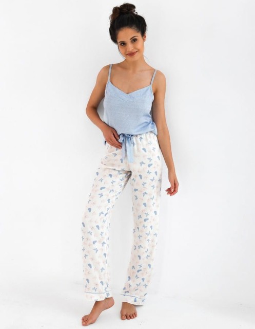 Piżama damska z długimi spodniami Edita | Sensis