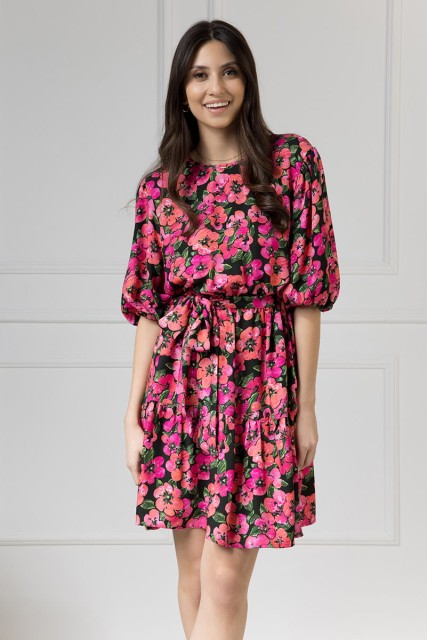 WUALAA Women - Sukienka damska OLIVIA Exotic Garden