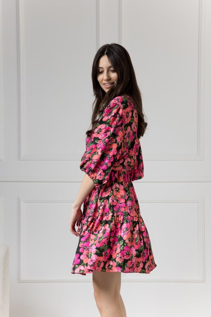 WUALAA Women - Sukienka damska OLIVIA Exotic Garden