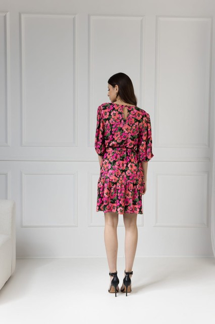 WUALAA Women - Sukienka damska OLIVIA Exotic Garden