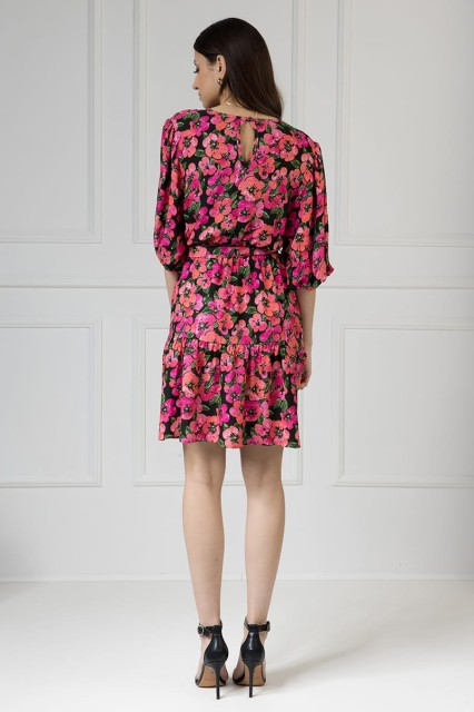 WUALAA Women - Sukienka damska OLIVIA Exotic Garden