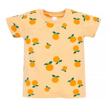 T-shirt niemowlęcy Orange - Fruit & Sun Pinokio