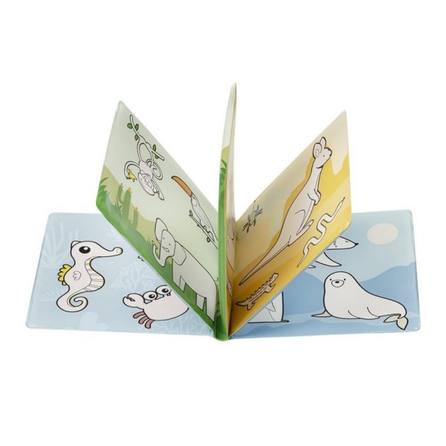 Książeczka edukacyjna magiczna do zabawy w wodzie A0657 - Akuku