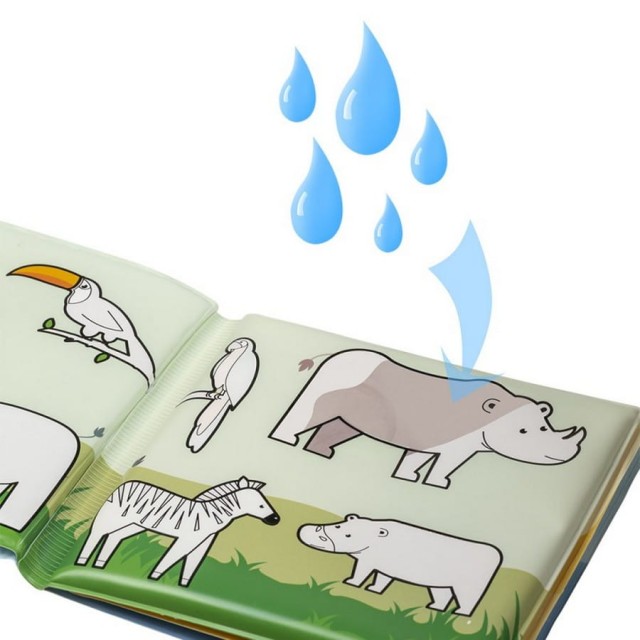 Książeczka edukacyjna magiczna do zabawy w wodzie A0657 - Akuku