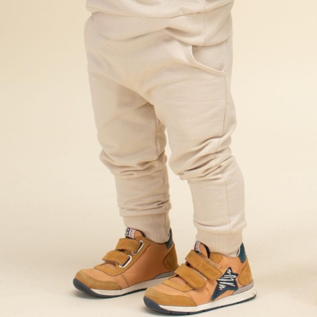 Spodnie dresowe dla dzieci i niemowląt beżowe - Safari Pinokio