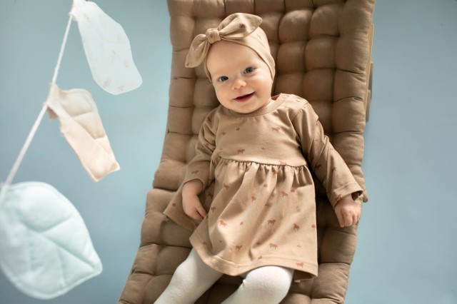 Sukienka bawełniana w koniki - Wooden Pony | Pinokio