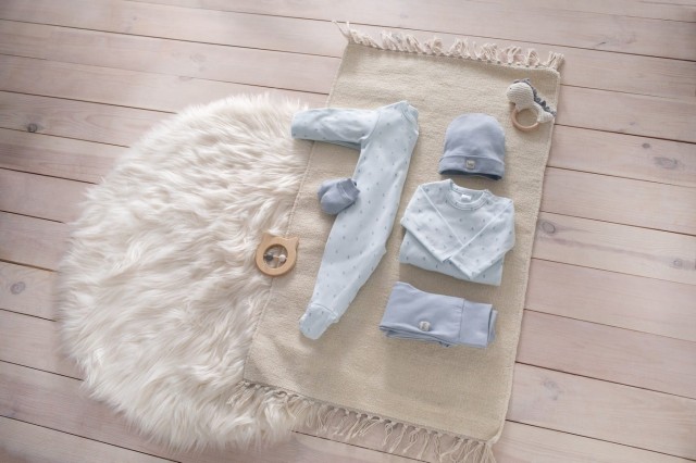 Body z długim rękawem Blue - Hello | Pinokio