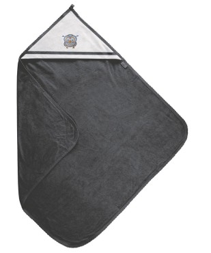 Stalowe okrycie kąpielowe frotte 100x100 | Maxi - BabyMatex