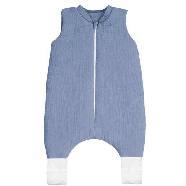 Całoroczny śpiworek niemowlęcy muślinowy Double Gauze 2,5 TOG Jeans | Dolce Sonno