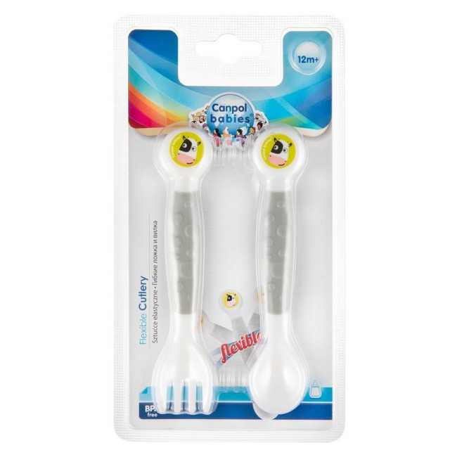 Elastyczne sztućce dla dzieci | Canpol 56/580