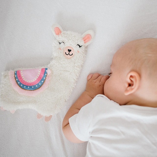 Przytulanka szeleścik dla niemowląt Lama Lulu | Babyono 1557/01