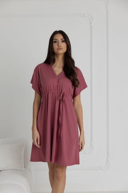 Koszula nocna ciążowa i do karmienia Rebeca / Malaga - Dolce Sonno