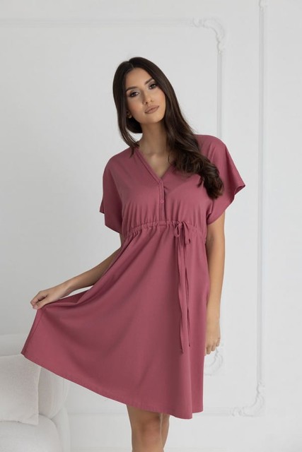 Koszula nocna ciążowa i do karmienia Rebeca / Malaga - Dolce Sonno