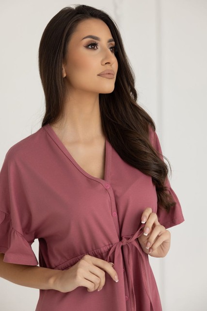 Koszula nocna ciążowa i do karmienia Celine/ Malaga - Dolce Sonno