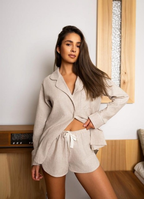 Bawełniana Piżama Allison – Komfort i styl w jednym | Sensis