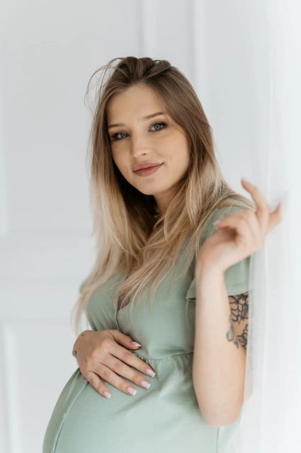 Koszula nocna Arica/ Szałwia Dolce Sonno - II Gatunek