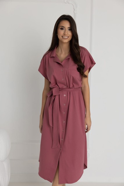 Długa koszula nocna na guziki Ingrid Malaga Dolce Sonno 8.jpg