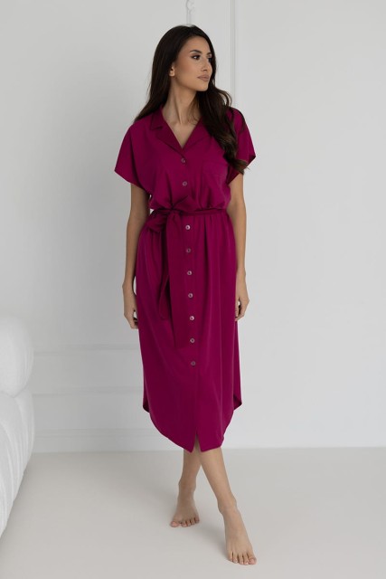 Długa koszula nocna na guziki Ingrid Anymone Dolce Sonno 2