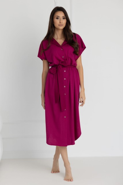 Długa koszula nocna na guziki Ingrid Anymone Dolce Sonno 6