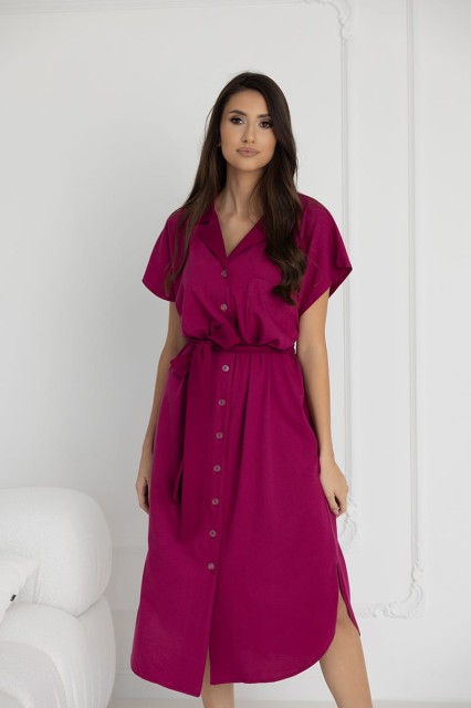 Długa koszula nocna na guziki Ingrid Anymone Dolce Sonno 7