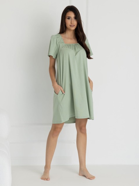 Koszula nocna Parma/ Szałwia - Dolce Sonno
