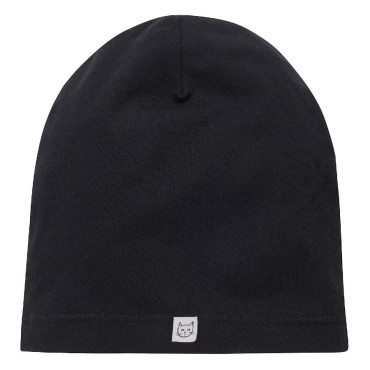 Czarna czapka dziecięca beanie - Tres Bien Pinokio
