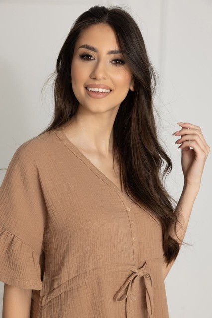 Koszula nocna muślinowa Celine/ Toffi - Dolce Sonno