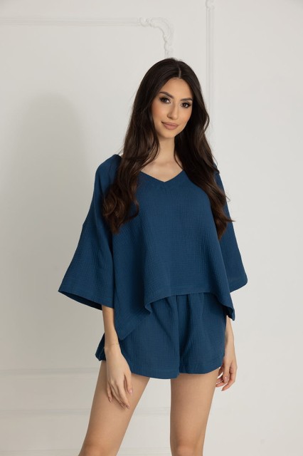 Piżama muślinowa damska Alice / Posejdon - Dolce Sonno