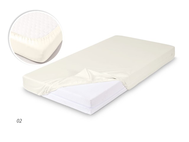 Prześcieradło 70x140 BAMBOO z gumką - kolory TB0352 | BabyMatex