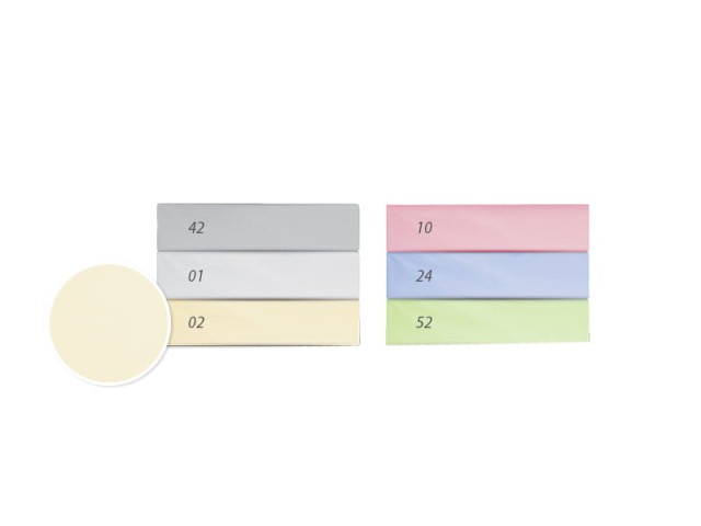 Prześcieradło 70x140 bawełniane z gumką - kolory | BabyMatex TB0034