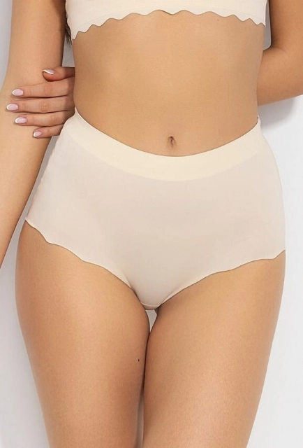 Figi damskie Feel Good Maxi - beżowe | Mitex