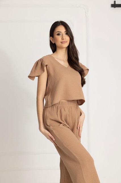 Piżama muślinowa Chiara/ Toffi - Dolce Sonno