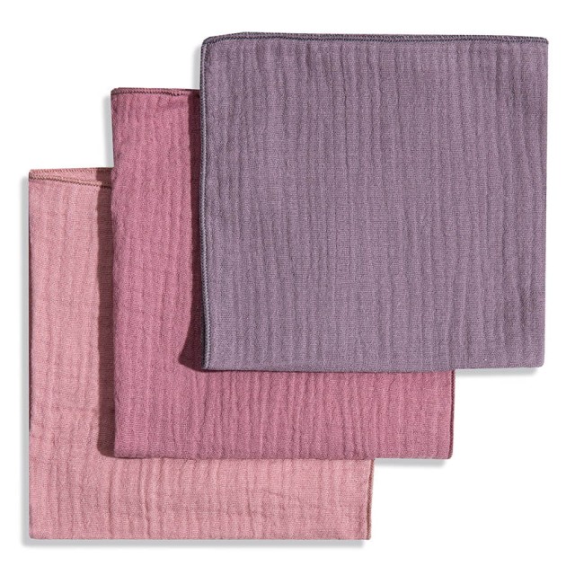 3Pack Chusteczki Muślinowe Pieluszki Ulewajki 30x30 cm - MIX06 | Dolce Sonno