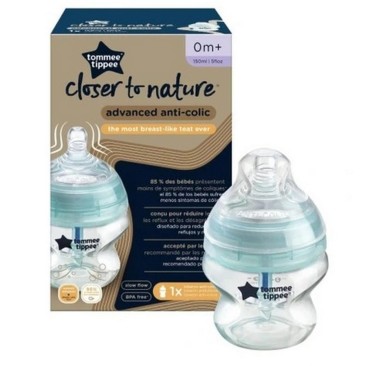 Tommee Tippee Butelka plastikowa do karmienia 150ml 0m+ 