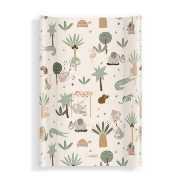 Przewijak twardy długi 80x47cm Zabawa w tropikach Albero Mio 