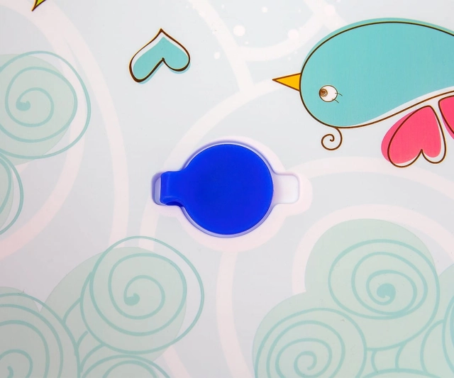 Wanienka składana dla niemowląt Aqua Blue Milly Mally