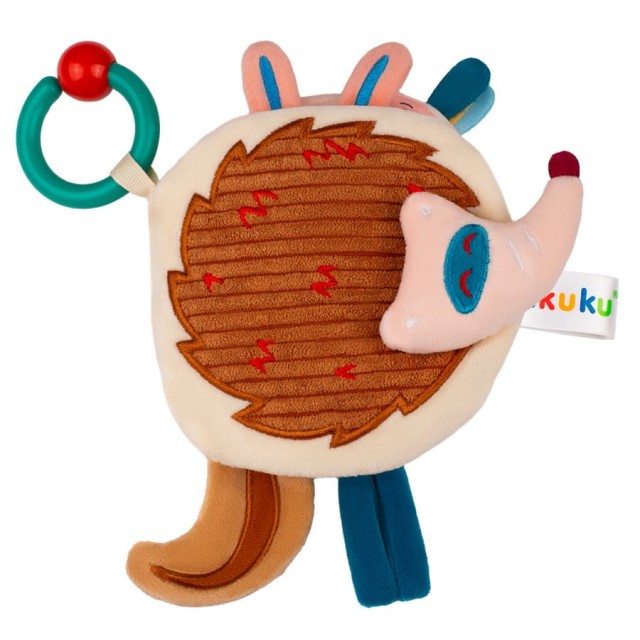 Książeczka sensoryczna dla niemowląt Jeżyk Akuku A0673