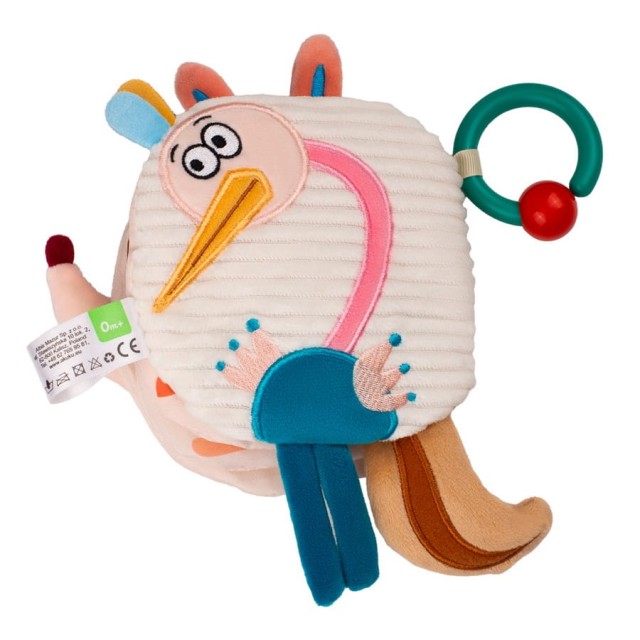 Książeczka sensoryczna dla niemowląt Jeżyk Akuku A0673